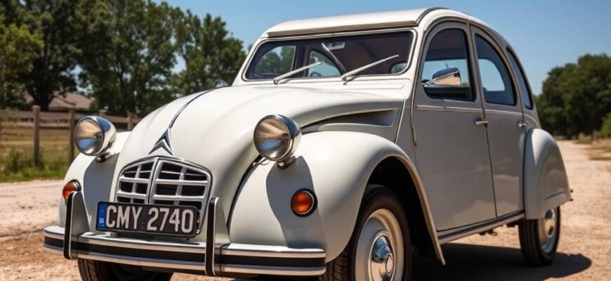 Citroen 2CV наследие культового автомобиля