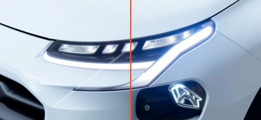 Световая подпись Citroen эволюция дизайна фар