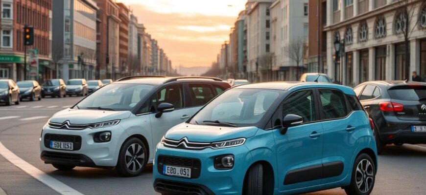 Citroen в городе компактные модели для мегаполиса