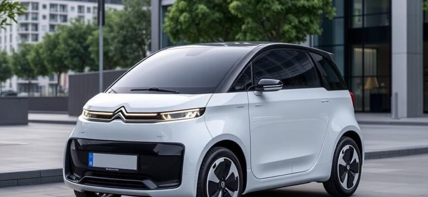 Citroën Ami городской электрокар будущее